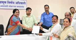 अमरावती लोकसभा मतदारसंघात भारतीय राष्ट्रीय काँग्रेसचे बळवंत वानखडे विजयी